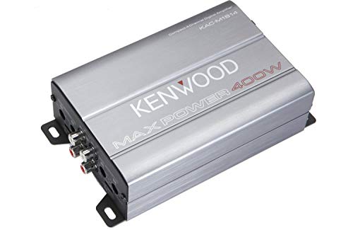 Kenwood KAC-M1814 4-Channel Compact Bridgeable Marine/Motorsports 400W Max Power Digital Amplifier Kenwood KAC-M1814 4-Channel Compact Bridgeable Marine/Motorsports 400W Max Power Digital Amplifier